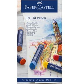 Oil pastel crayons box of 12